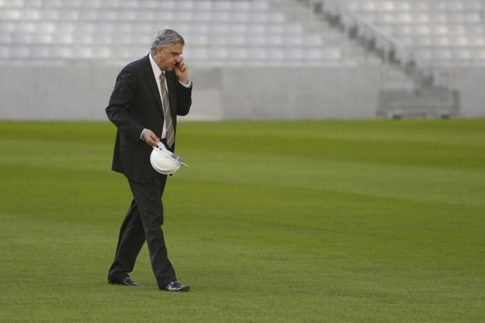 Petraglia garante a conclusão do teto-retrátil da Arena em 90 dias | Henry Milléo / Gazeta do Povo