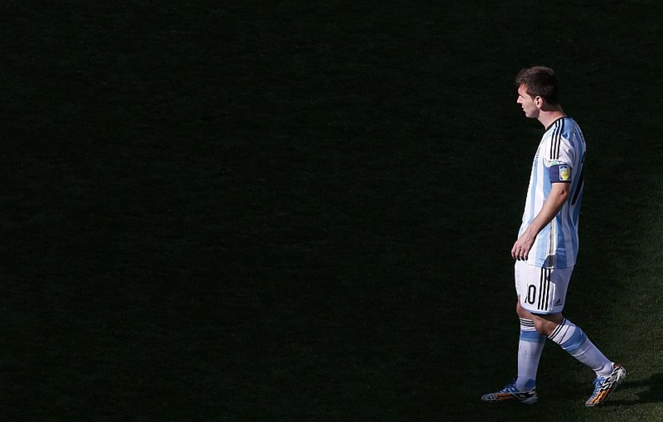 Messi considerou que sorte ajudou a Argentina contra a Suíça | Paulo Whitaker / Reuters