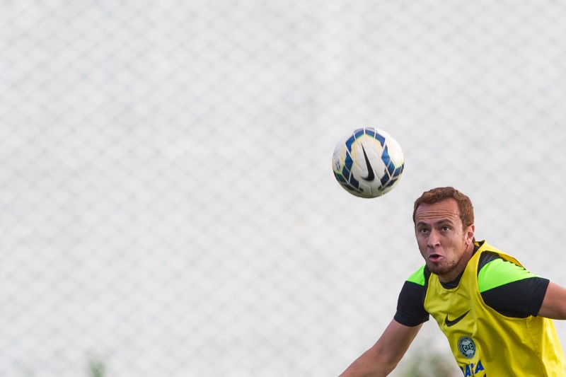 Zé Love está empolgado para liderar o ataque coxa nesta noite depois dos dois gols que marcou sobre o Grêmio no domingo, pelo Brasileiro | Brunno Covello/ Gazeta do Povo