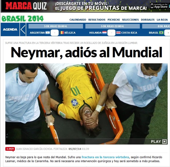 O espanhol Marca |