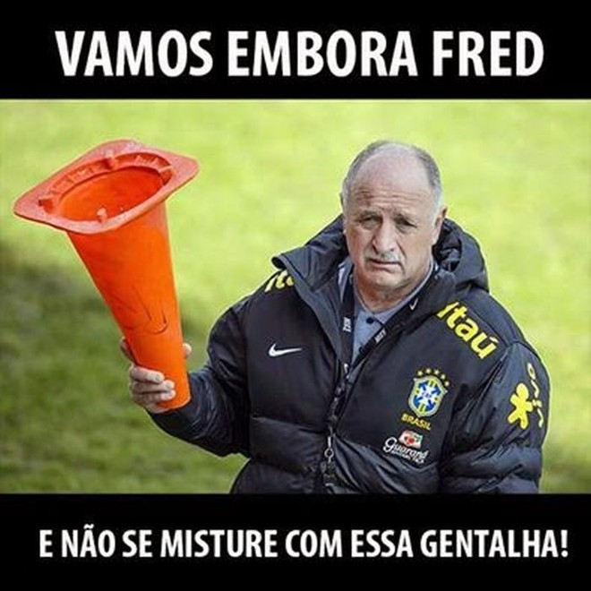 Má atuação de atacante Fred na Copa rendeu apelido de cone | 