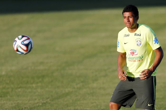 Paulinho será titular na partida desta sexta-feira contra a Colômbia, pelas quartas de final | Albari Rosa/Gazeta do Povo