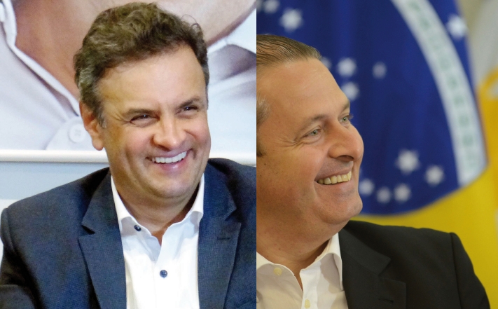 Aécio e Campos: projetos sobre educação e contas públicas | Marcos Fernandes / ObritoNews; Eduardo Braga
