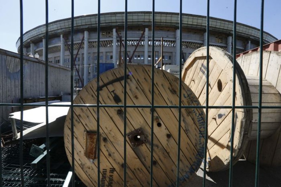 O Luzhniki Stadium de Moscou é um dos 12 estádios previstos para a Copa de 2018 | REUTERS / Sergei Karpukhin