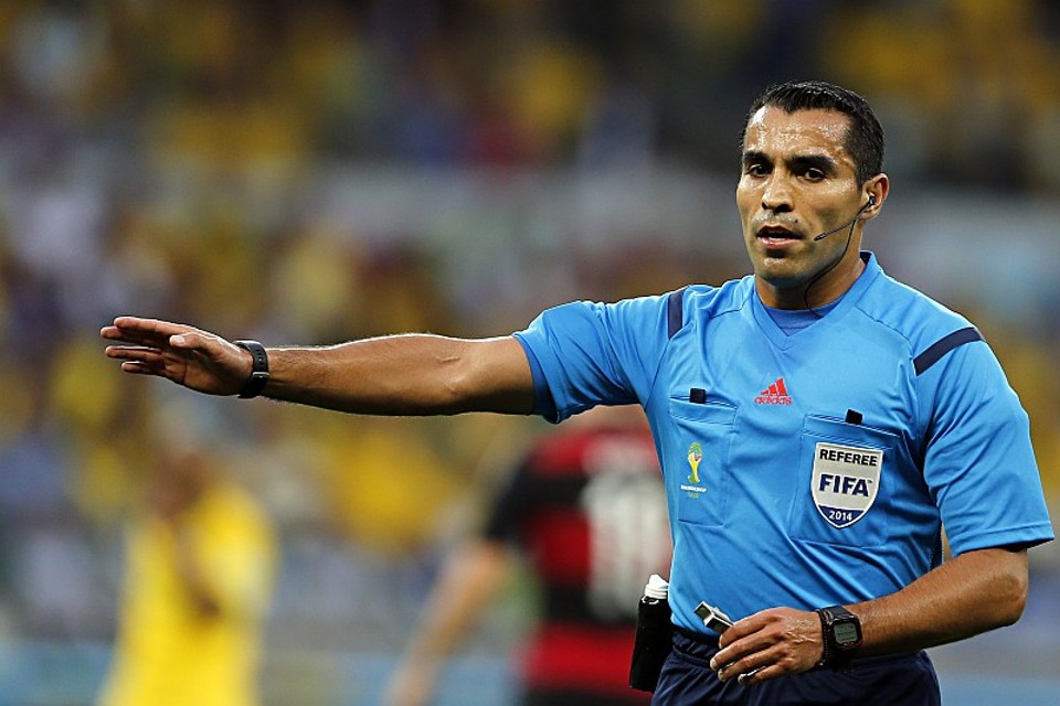 Marco Antonio Rodríguez teve como encerramento da carreira a goleada da Alemanha sobre o Brasil na Copa do Mundo | Albari Rosa / Gazeta do Povo