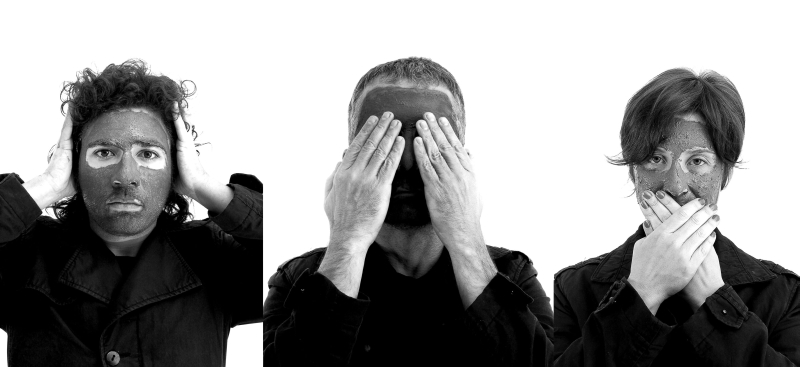 Ideia do diretor Rafael Camargo é provocar o público com os três personagens | Lídia Ueta/Divulgação