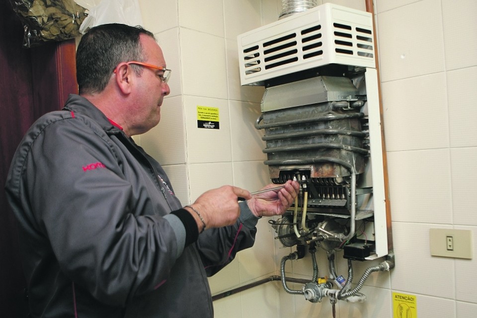 Aquecedores a gás exigem manutenção periódica