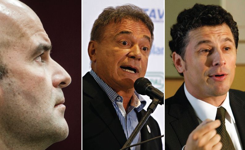 Marcelo Almeida: bens de R$ 740,5 milhões; Alvaro: R$ 2,9 milhões e suplente de R$ 236 milhões; Gomyde só tem R$ 10 mil; suplente, R$ 3,7 milhões | Brunno Covello/ Gazeta do Povo; Josué Teixeira/ Gazeta do Povo; Daniel Castellano/ Gazeta do Povo
