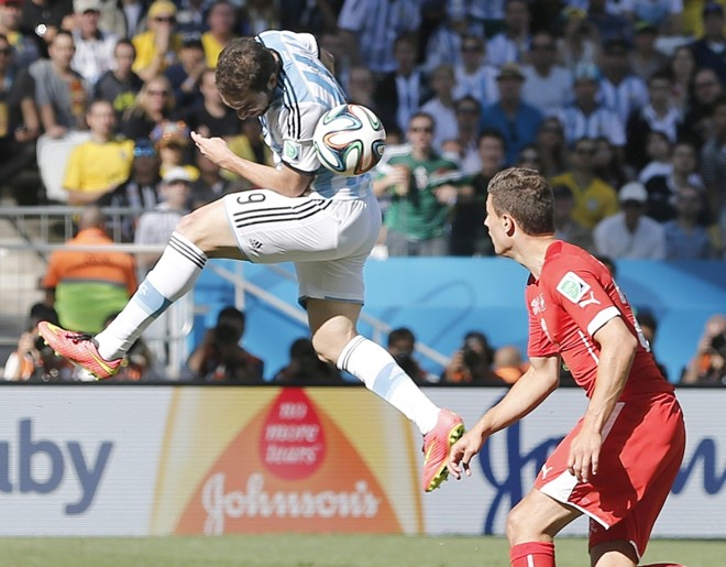 Argentina e Suíça competem pela classificação nas quartas de final |