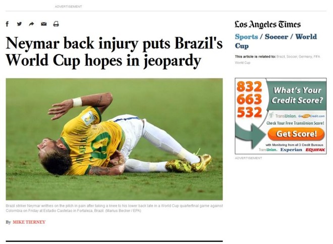 O americano Los Angeles Times |