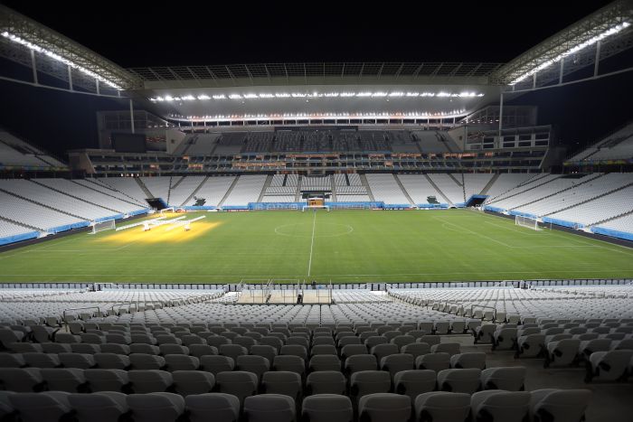Corinthians quer no Itaquerão média de público maior do que a que tinha no Pacaembu | Albari Rosa / Gazeta do Povo