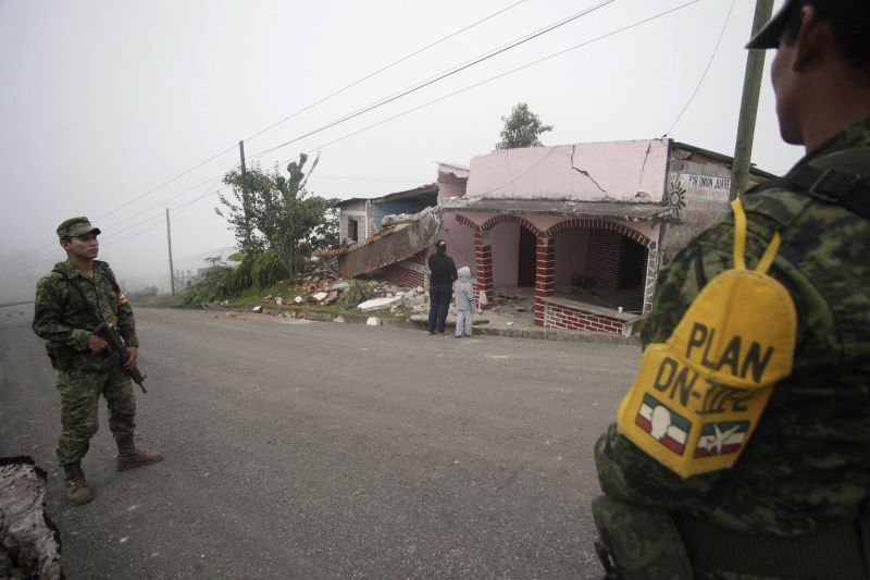 Danos do terremoto em Chiapas, no México | REUTERS/Mario Castillo