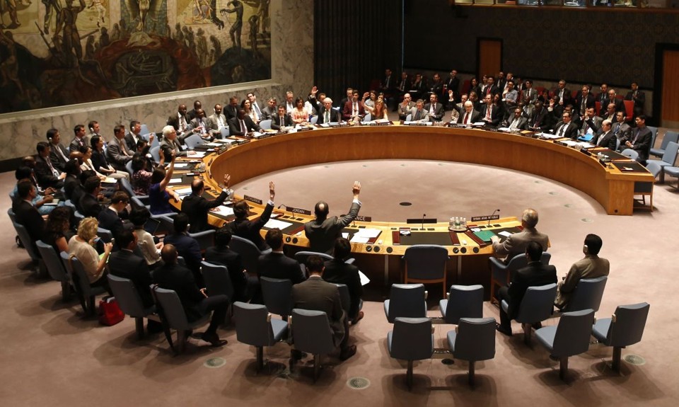 A resolução foi aprovada por unanimidade, inclusive com os votos de China e Rússia | REUTERS/Mike Segar