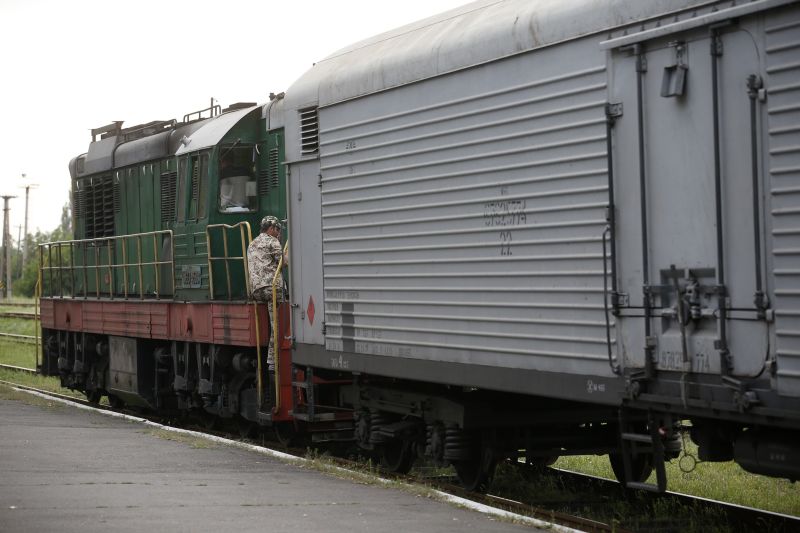 Trem com os corpos das vítimas do acidente com o voo MH17 | REUTERS/Maxim Zmeyev