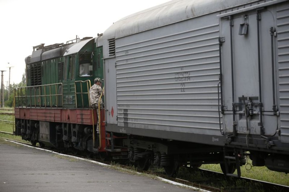 Trem com os corpos das vítimas do acidente com o voo MH17 | REUTERS/Maxim Zmeyev