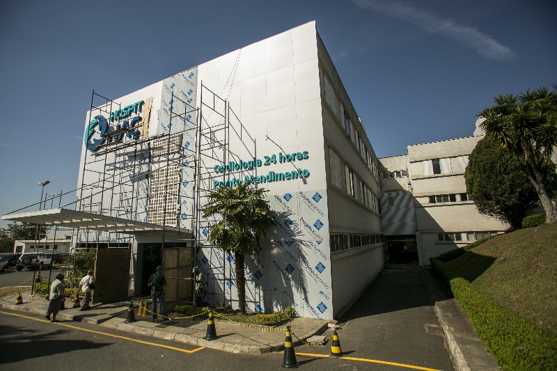 Hospital das Nações planeja ampliar o número de leitos gradualmente, mas diz que o momento econômico não é adequado | Marcelo Andrade/ Gazeta do Povo