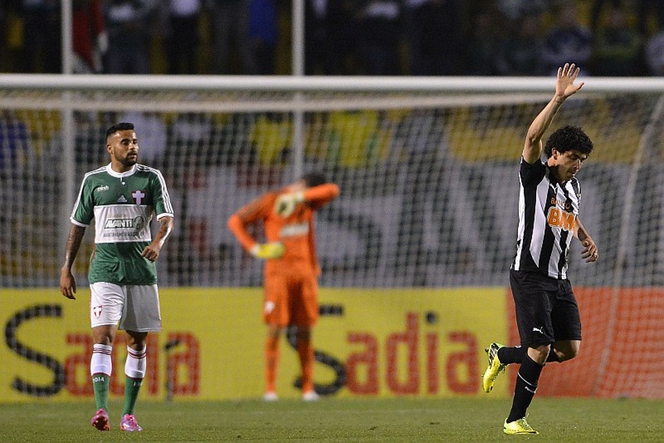 Luan comemora o gol da vitória do Atlético-MG sobre o Palmeiras | Mauro Horita / Agif / Folhapress