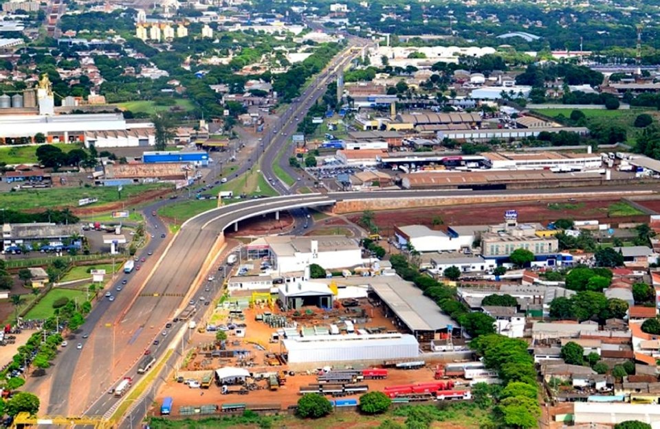 Contorno  rodoviário da BR-376 em Maringá, um dos maiores investimentos federais no Paraná em  2013, de R$ 90 milhões | Divulgação