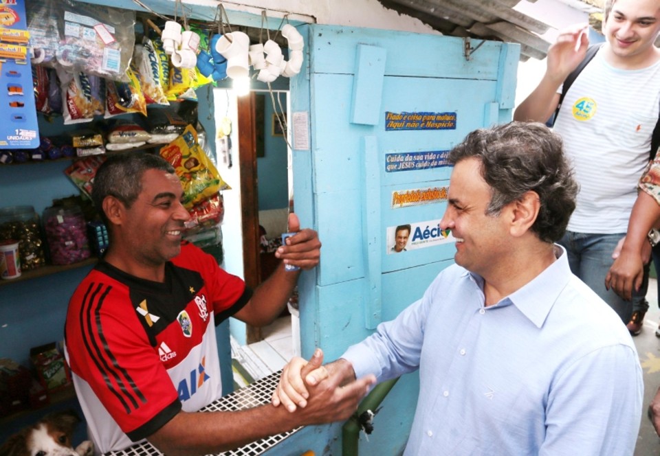 Candidato do PSDB promete levar UPPs para todo o país | Orlando Brito/Coligação Muda Brasil