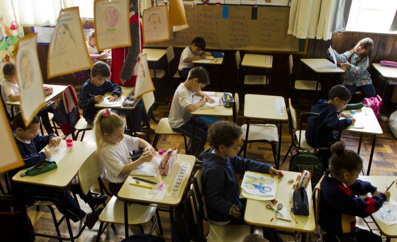 Escola da Rede Municipal de Curitiba | Antônio Costa/ Agência de Notícias Gazeta do Povo