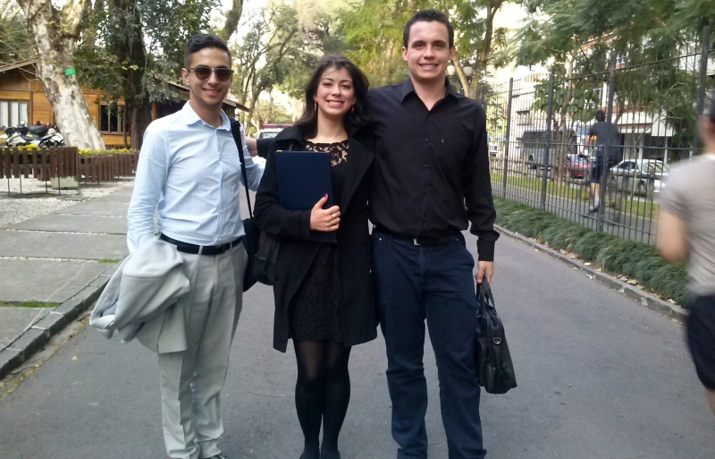 Geovane, Nathaly e Wagner: projetos elaborados por eles podem ser adotados por parlamentares de verdade | Acervo pessoal