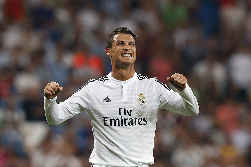 Cristiano Ronaldo marcou em seu jogo de número 250 pelo Real Madrid | Juan Carlos Hidalgo / EFE