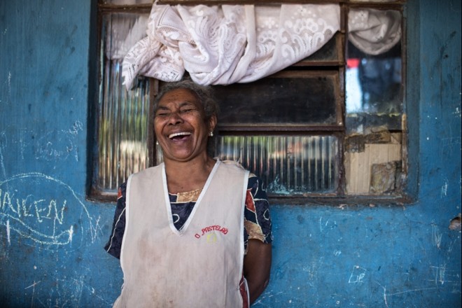 Moradora de Santa Amélia, dona Ana Venâncio |