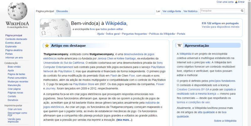 Fundada em 2001 pelo americano Jimmy Wales, a enciclopédia construída apenas com contribuições de voluntários ganhou força com os anos | Reprodução.