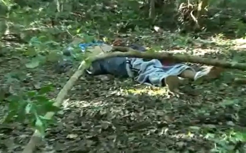 Segundo o Gaeco, em outubro de 2013, em vez de serem levados à delegacia, os assaltantes de uma casa no Umbará foram mortos por PMs em um matagal | Reprodução
