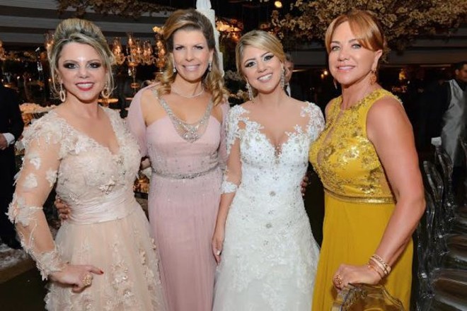 A noiva entre Zaira Galléas, Simone Yared e Clemilda Thomé |