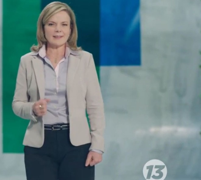 Gleisi: apresentação aos eleitores do Paraná |