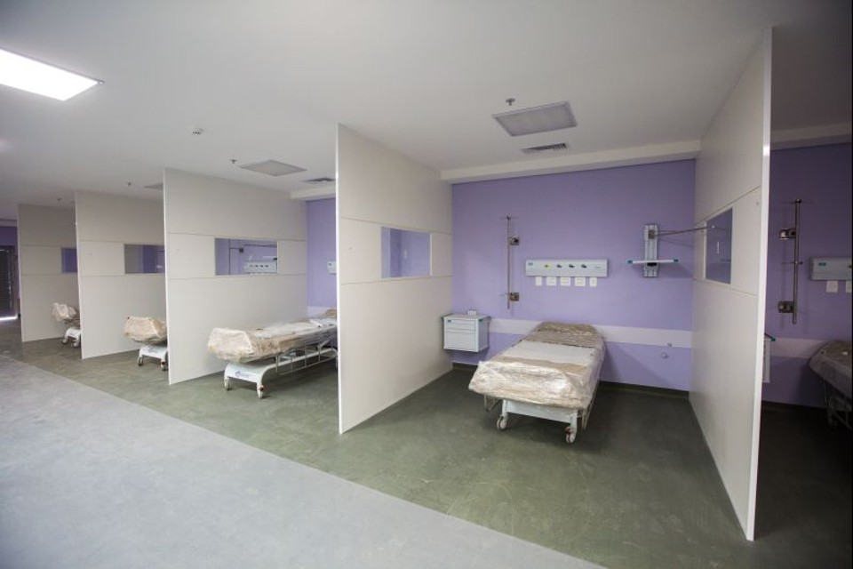 Hospital do Rocio, que abrirá em breve em Campo Largo, terá 305 leitos de UTI | Brunno Covello/ Gazeta do Povo
