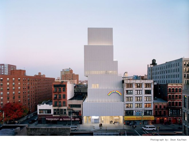 New Museum, em Nova York: projeto da dupla japonesa |