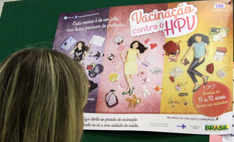 Campanha de vacinação contra o HPV ocorre em todo o território nacional | Divulgação/Prefeitura de Curitiba/Valdecir Galor