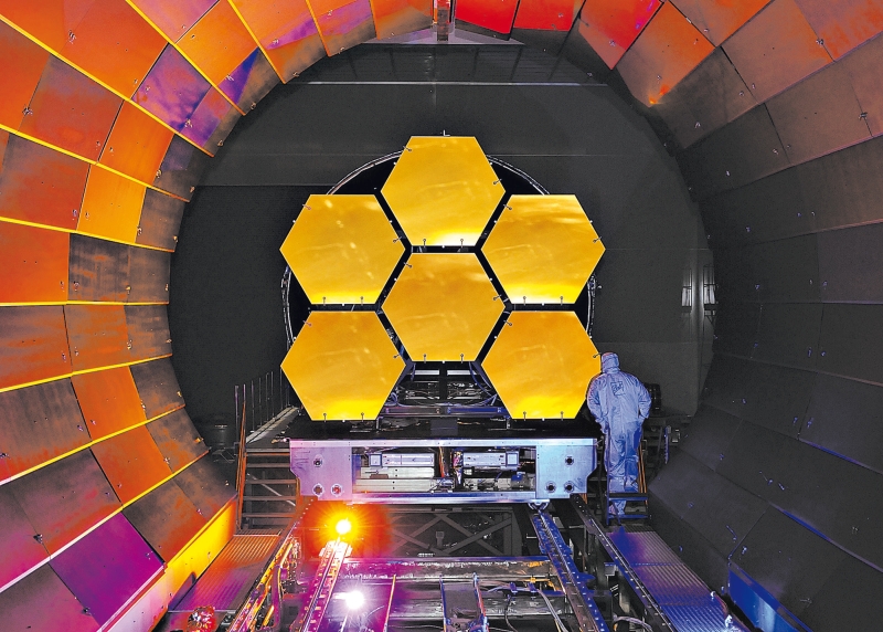 Os espelhos do Telescópio Espacial James Webb, que a Nasa está construindo | Ball Aerospace