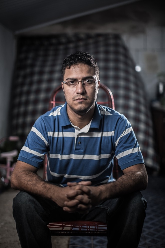 Wellington de Jesus dos Santos, morador de Salto do Itararé. Arrependeu-se de abandonar a escola |