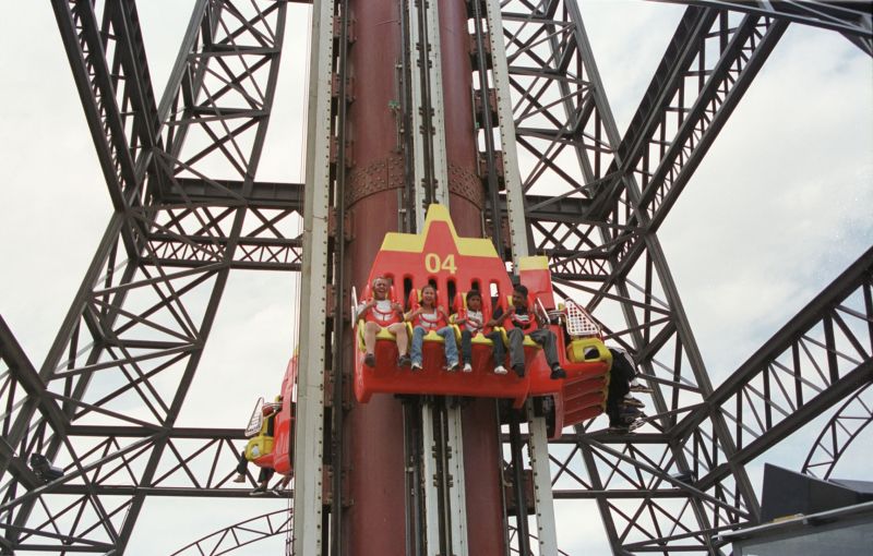 La Tour Eiffel, no Hopi Hari | Alice Lobo/ Agência Estado