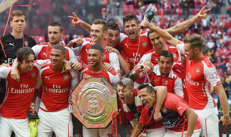 Vitória sobre o Manchester City garantiu o título da Supercopa ao Arsenal | EFE