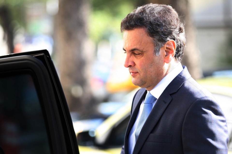Aécio Neves se defendeu de acusações e atacou o PT em entrevista ao Jornal Nacional | Arcos Fernandes/ PSDB