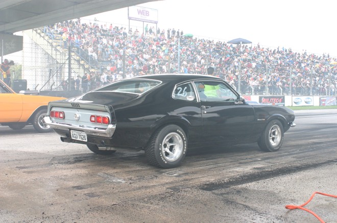 Arrancada entre os muscle cars | 
