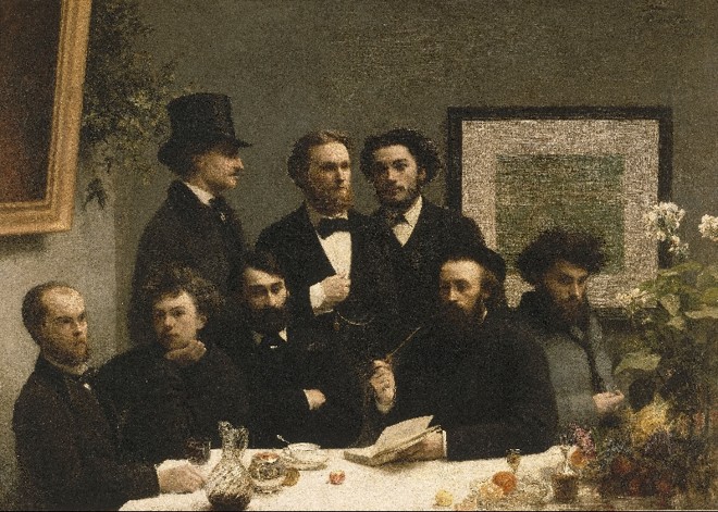 Tela Le Coin de Table, de Fantin-Latour, reflete a Paris do fim do século 19 |