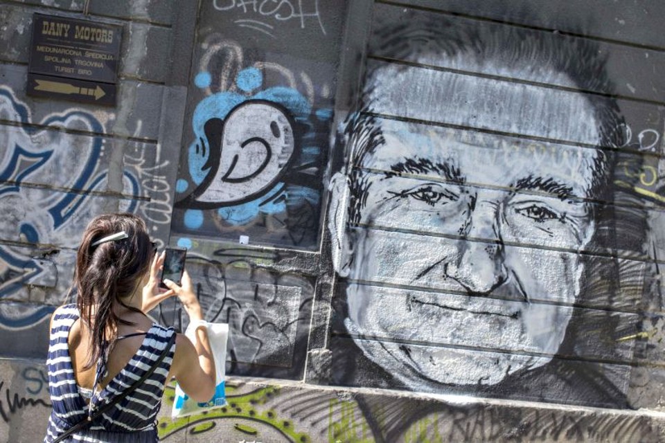 Mural de Belgrado homenageia o ator Robin Williams | Marko Djurica/Reuters
