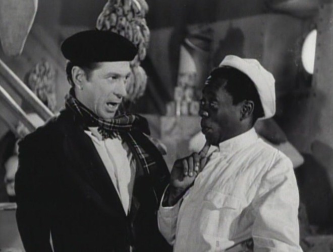 Grande Otelo e Oscarito: Influência para Renato Aragão, a dupla de atores brasileiros se tornou quase um sinônimo do ciclo de chanchadas em meados da década de 1940. Durante o período, protagonizaram dezenas de filmes juntos até romperem a parceria. Oscarito ainda teria uma produtiva dobradinha com o ator Ankito na década seguinte. | 