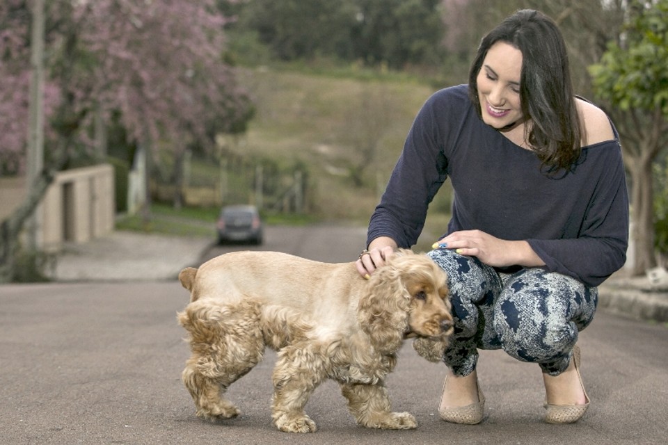 A estudante de Veterinária Débora: passando pela prova de fogo na faculdade | Arquivo/ Gazeta do Povo
