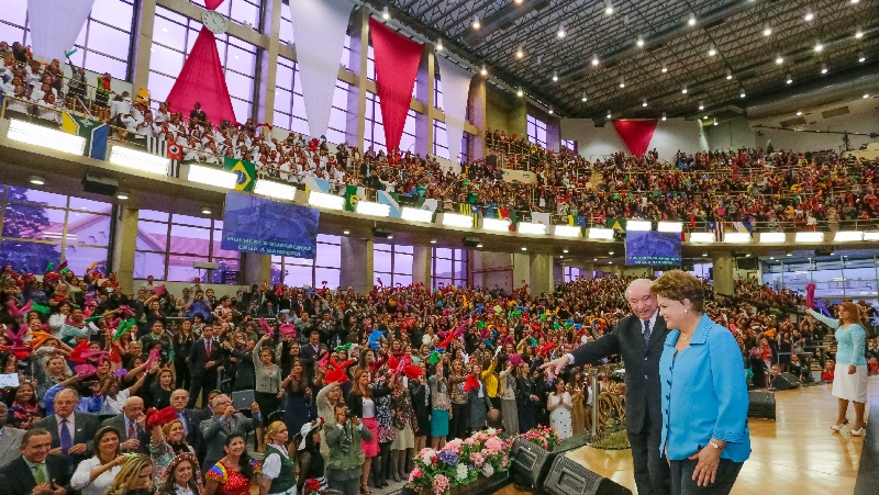 Dilma em encontro na Assembleia de Deus: discurso religioso | Ichiro Guerra/Divulgação
