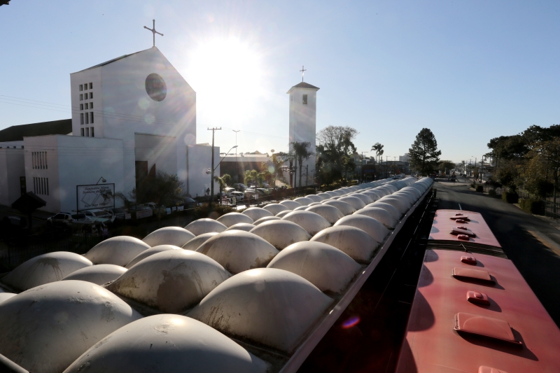 Vista Geral do Carmo: convivência pacífica com o terminal | Cezar Machado/ Gazeta do Povo