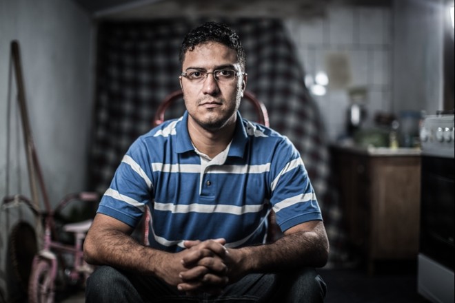 Casado e com duas filhas, Wellington gostaria de mudar de emprego e ganhar mais. Falta de escolarização dificulta |