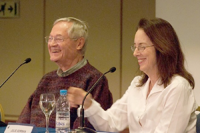 Roger Corman vem com a mulher, a produtora Julia Corman | 