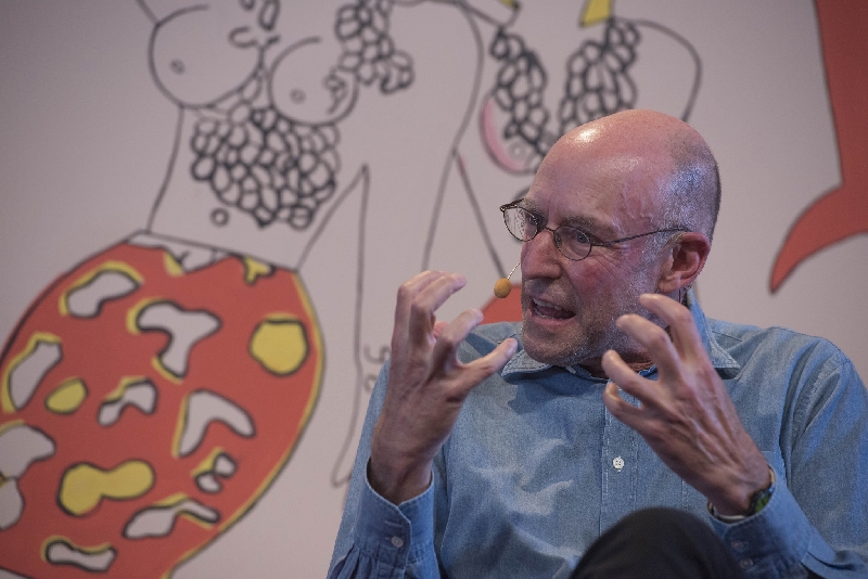 Comida: a autor Michael Pollan durante a Flip 2014 | Walter Craveiro/ Divulgação