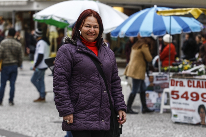 Cenira deixou o emprego para tentar se eleger deputada | André Rodrigues/ Gazeta do Povo